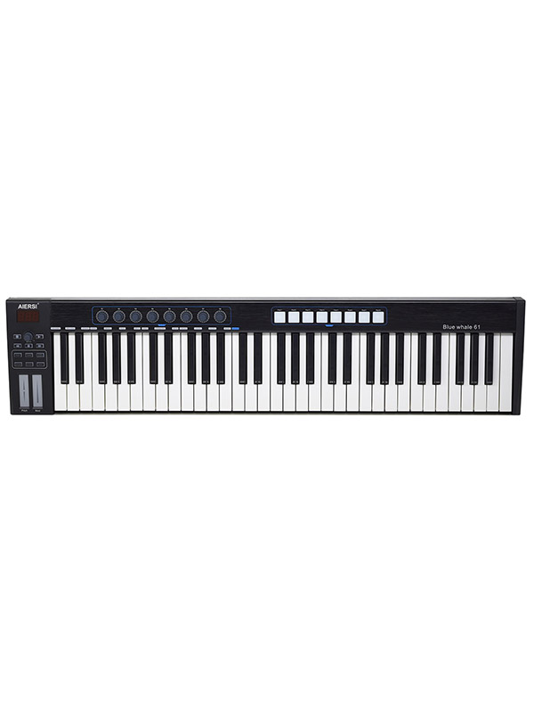 Semi Weighted 61 keys Midi Keyboard Controller AIERSI Keyboard